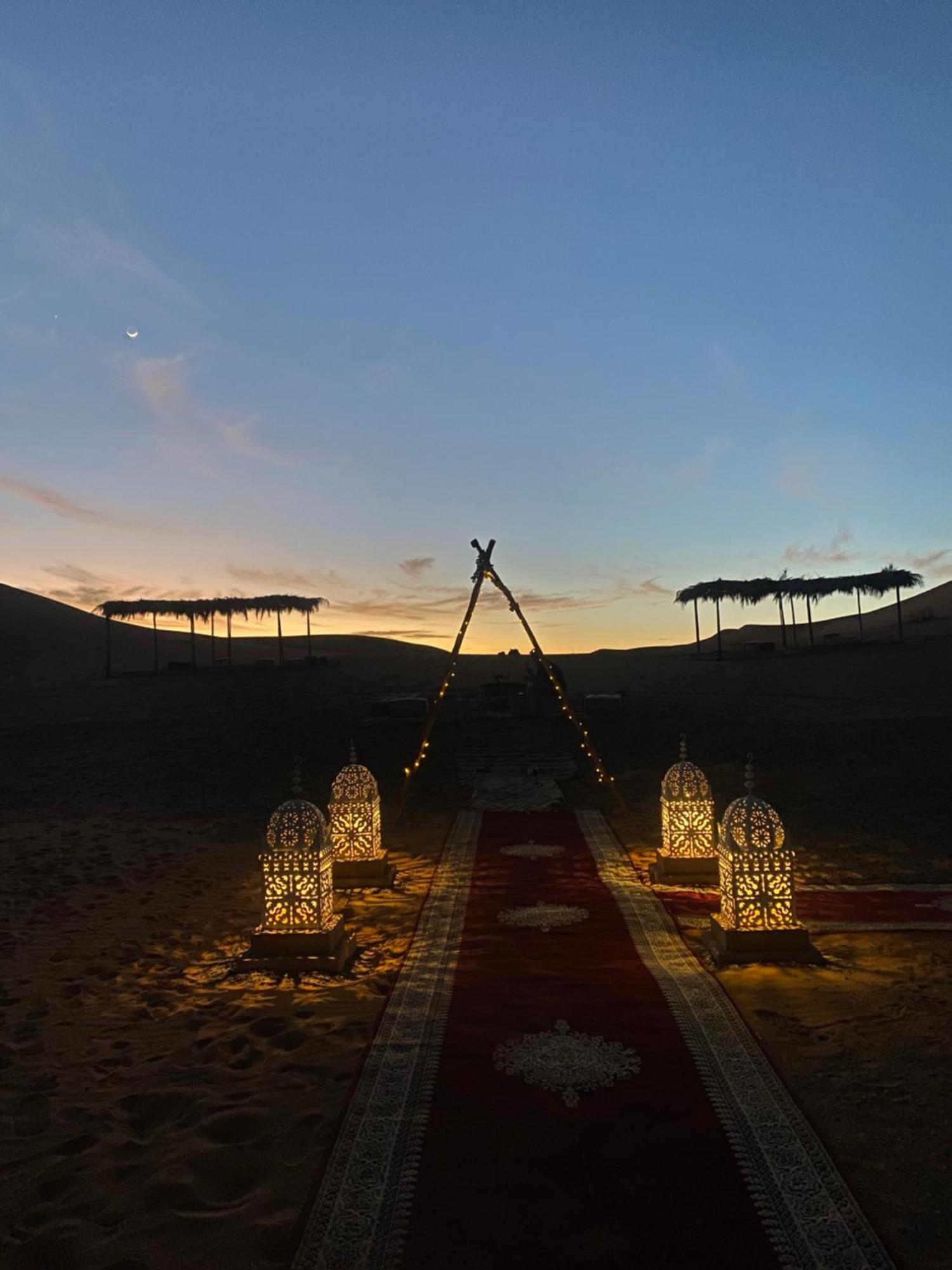 Merzouga Luxury Sahara Camps Exteriör bild